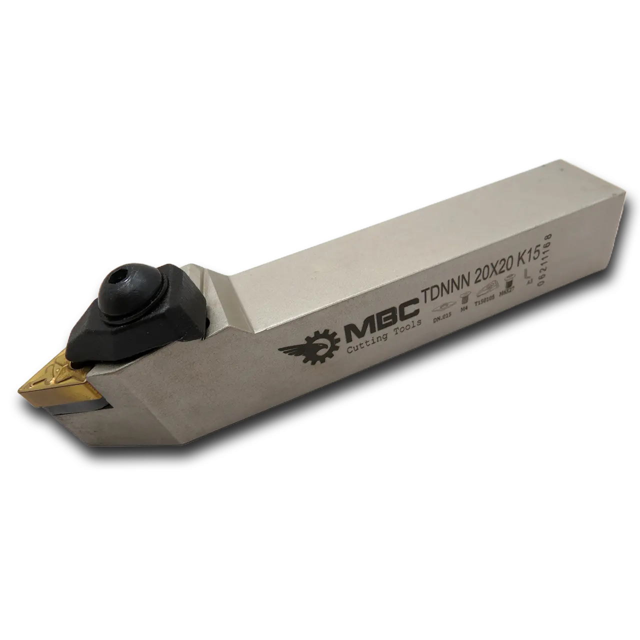 Державка токарна прохідна 20x20x125 TDNNN під пластину DN_1504 MBC