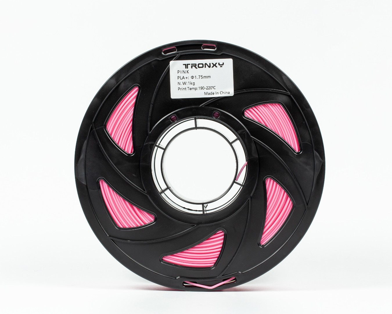 Рожевий PLA (ПЛА) пластик філамент для 3D принтера 1кг, 1.75мм, 330м Tronxy Filament
