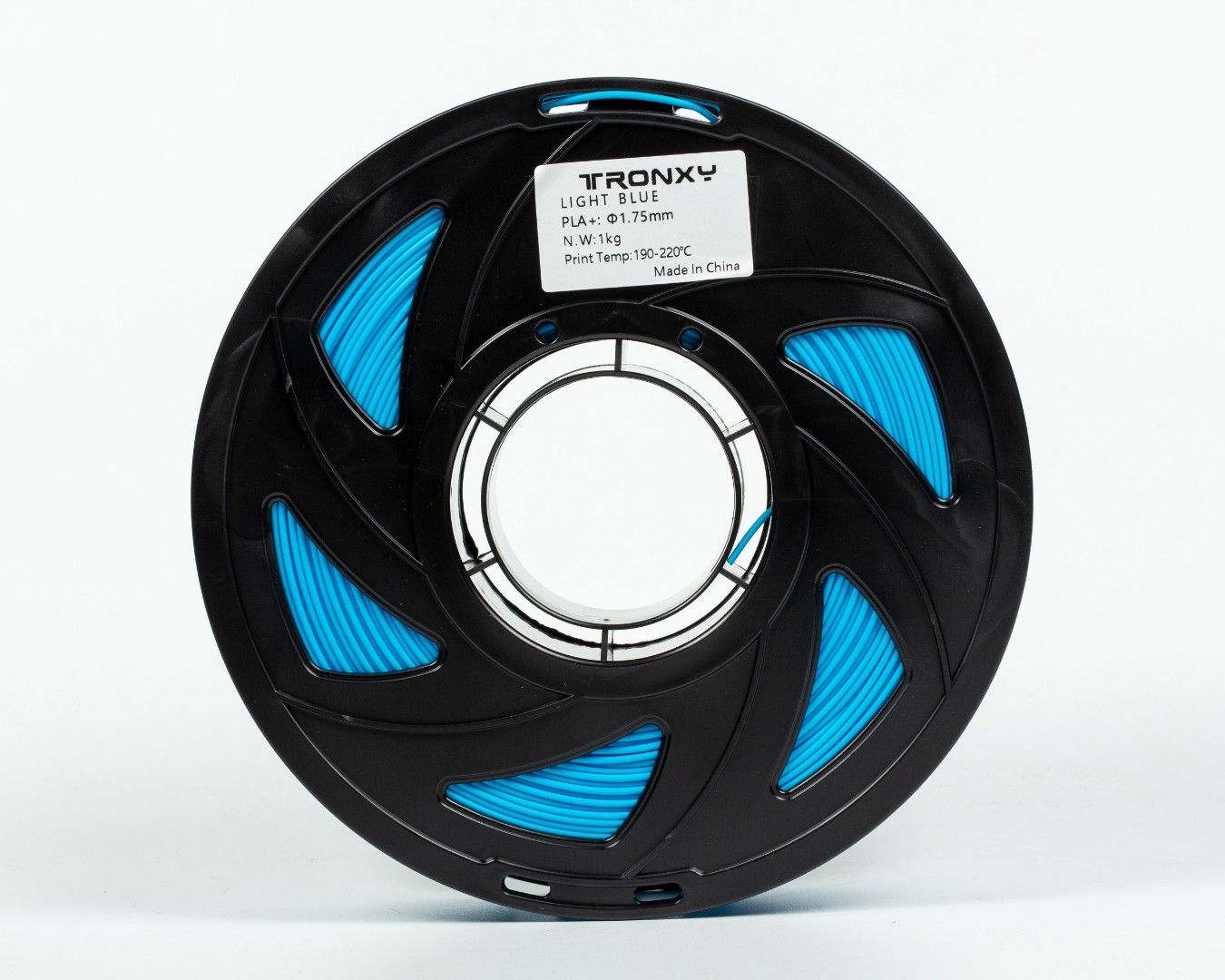 Світло-блакитний PLA (ПЛА) пластик філамент для 3D принтера 1кг, 1.75мм, 330м Tronxy Filament