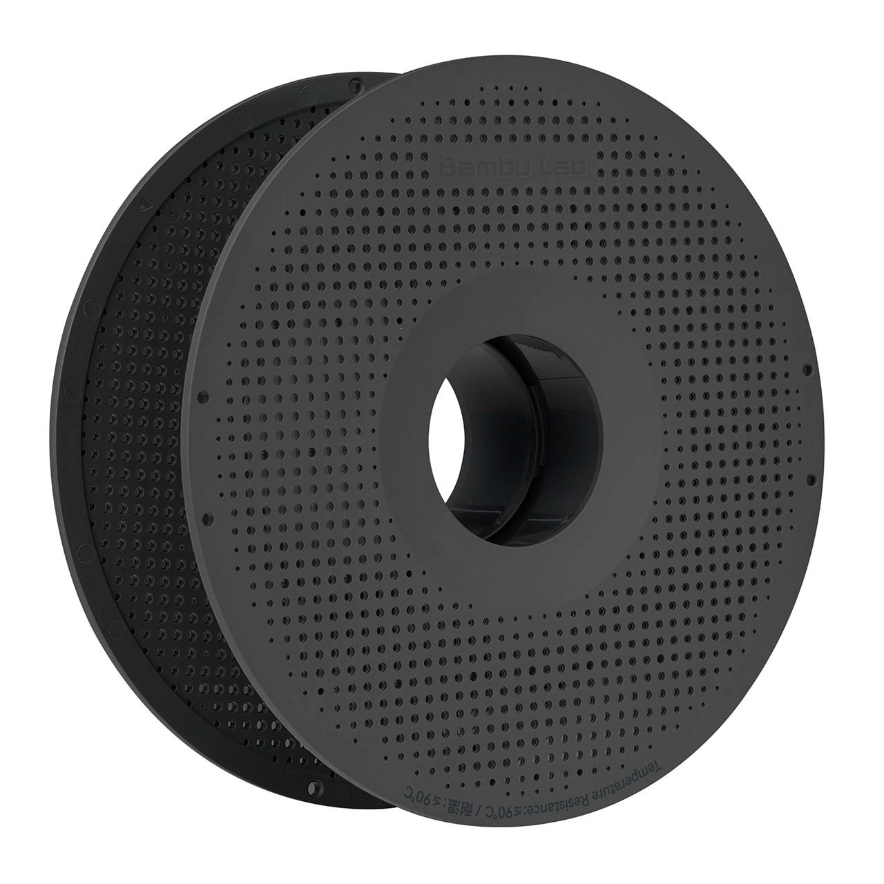 Котушка багаторазова Bambu Lab Reusable Spool, чорна, (оригінал, RSP002)