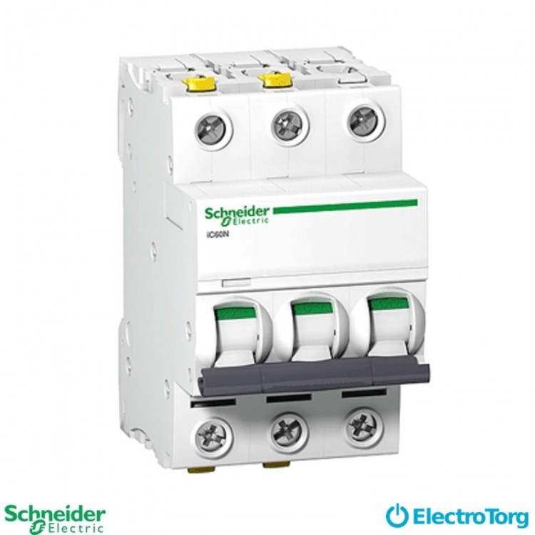 автоматический выключатель C120N 3P 63A C Schneider Electric