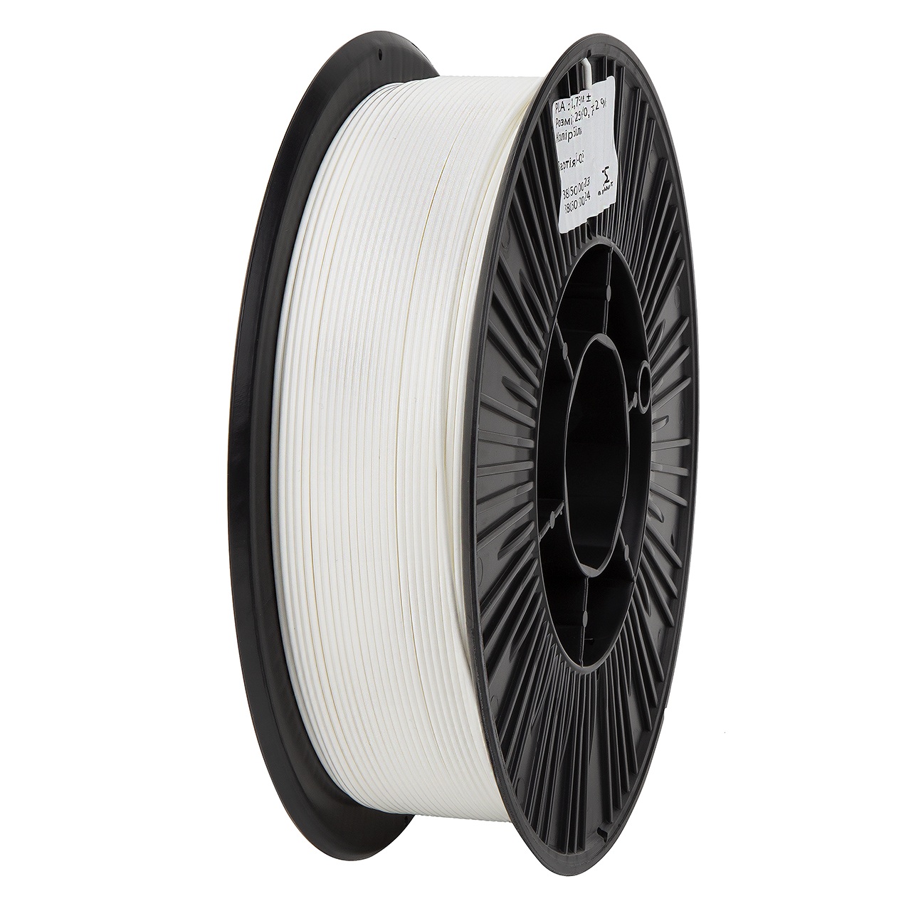Філамент DSF PLA White, 1.75мм, 1кг, білий