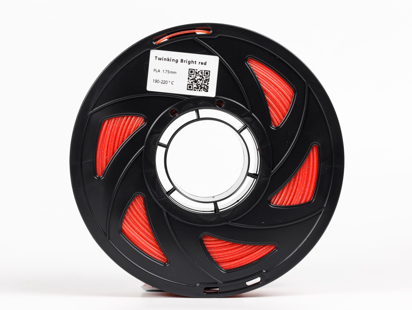 Яскраво-Червоний Twinking PLA пластик 1кг | 1.75мм | 330м