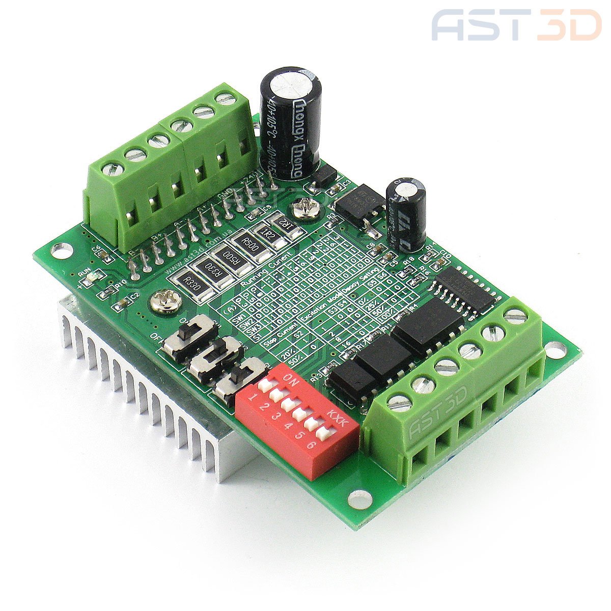Драйвер шагового двигателя TB6560 3А