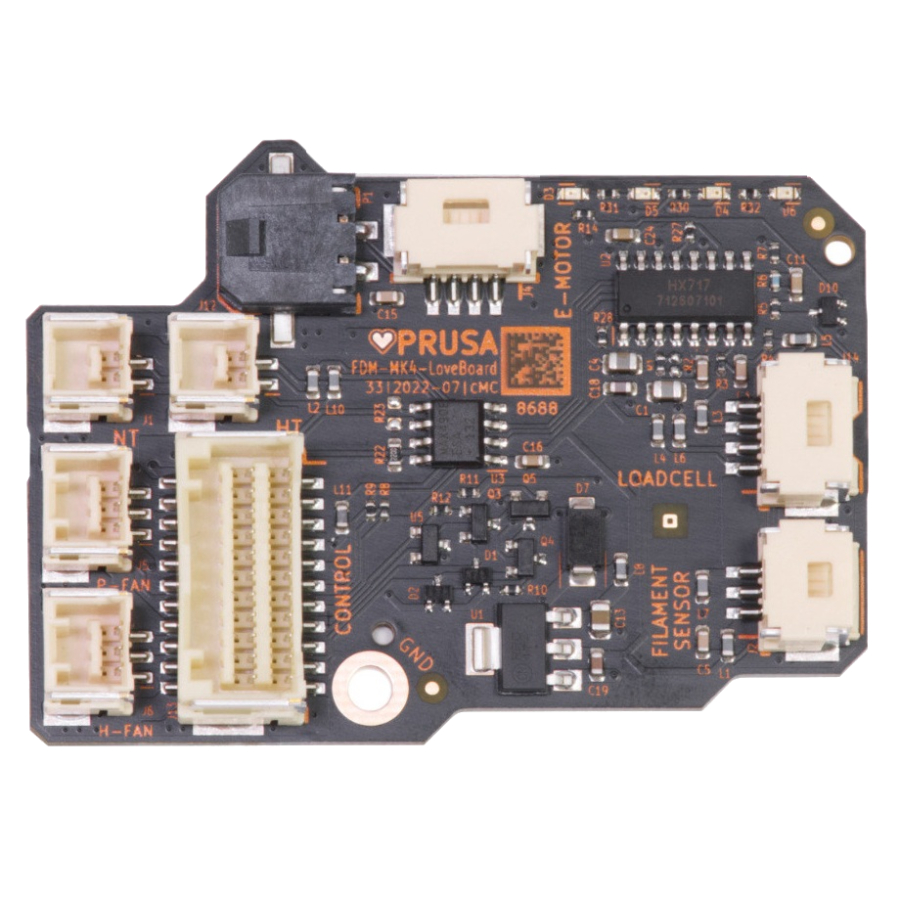 Плата друкуючої голови Prusa LoveBoard BR-DL-1 для MK4/ MK3.9/ MK4S/ MK3.9S/ CORE One