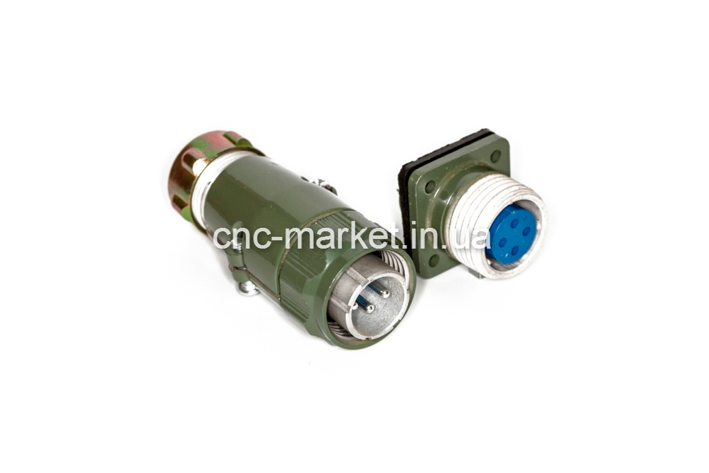 Разъем 4 pin YD20-4 к шпинделю (Тип 1)