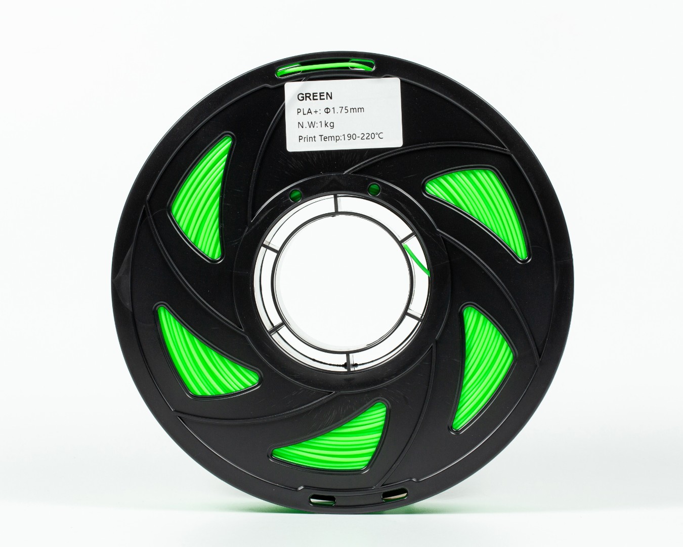 Зелений PLA Plus філамент (пластик) для 3D принтера 1кг, 1.75мм, 330м Filament
