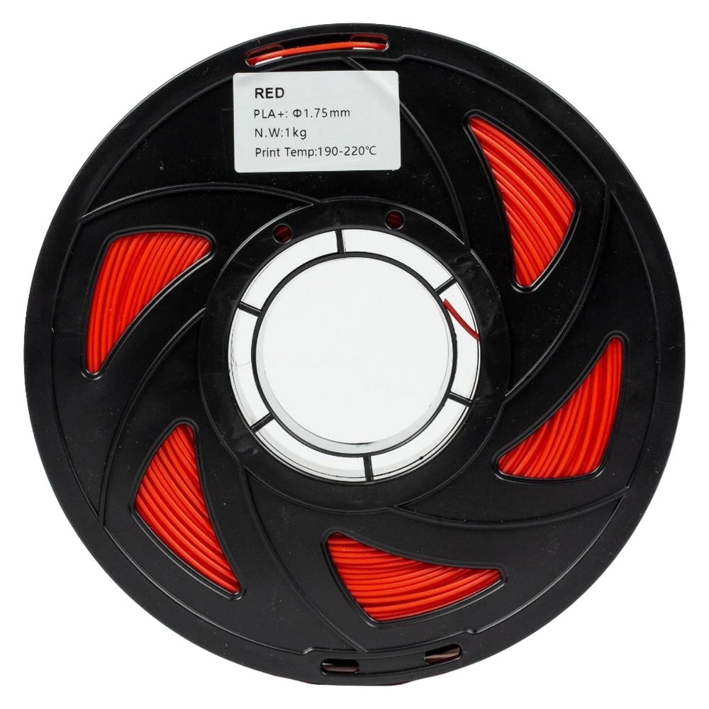 Філамент UA3D PLA+ Red, 1.75мм, 1кг, червоний
