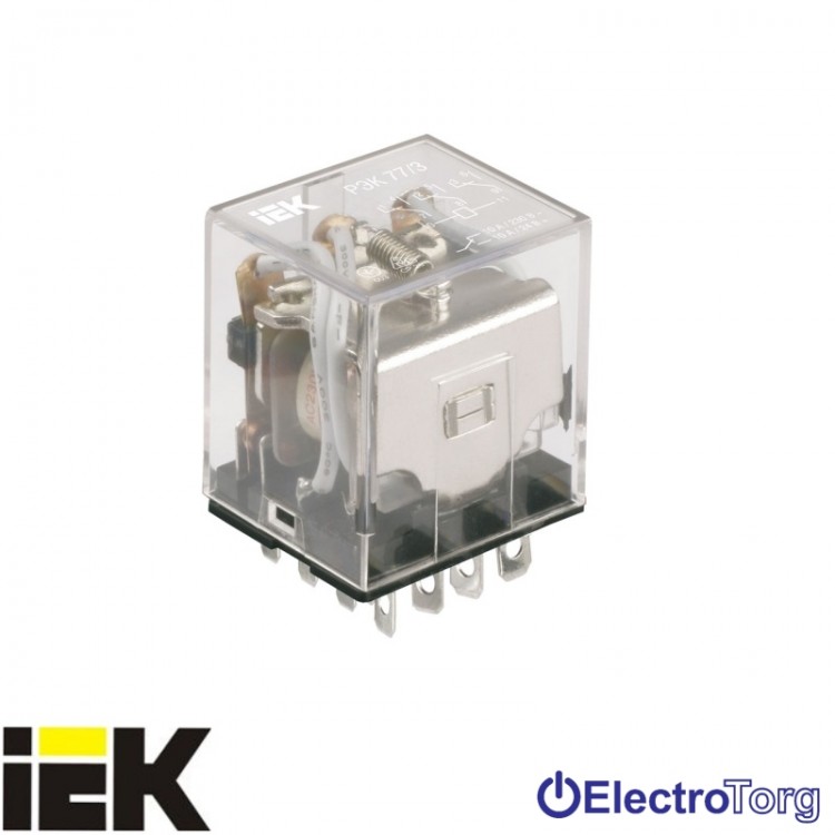 Реле РЭК77/3 (LY3) 10А 220В АC ИЭК