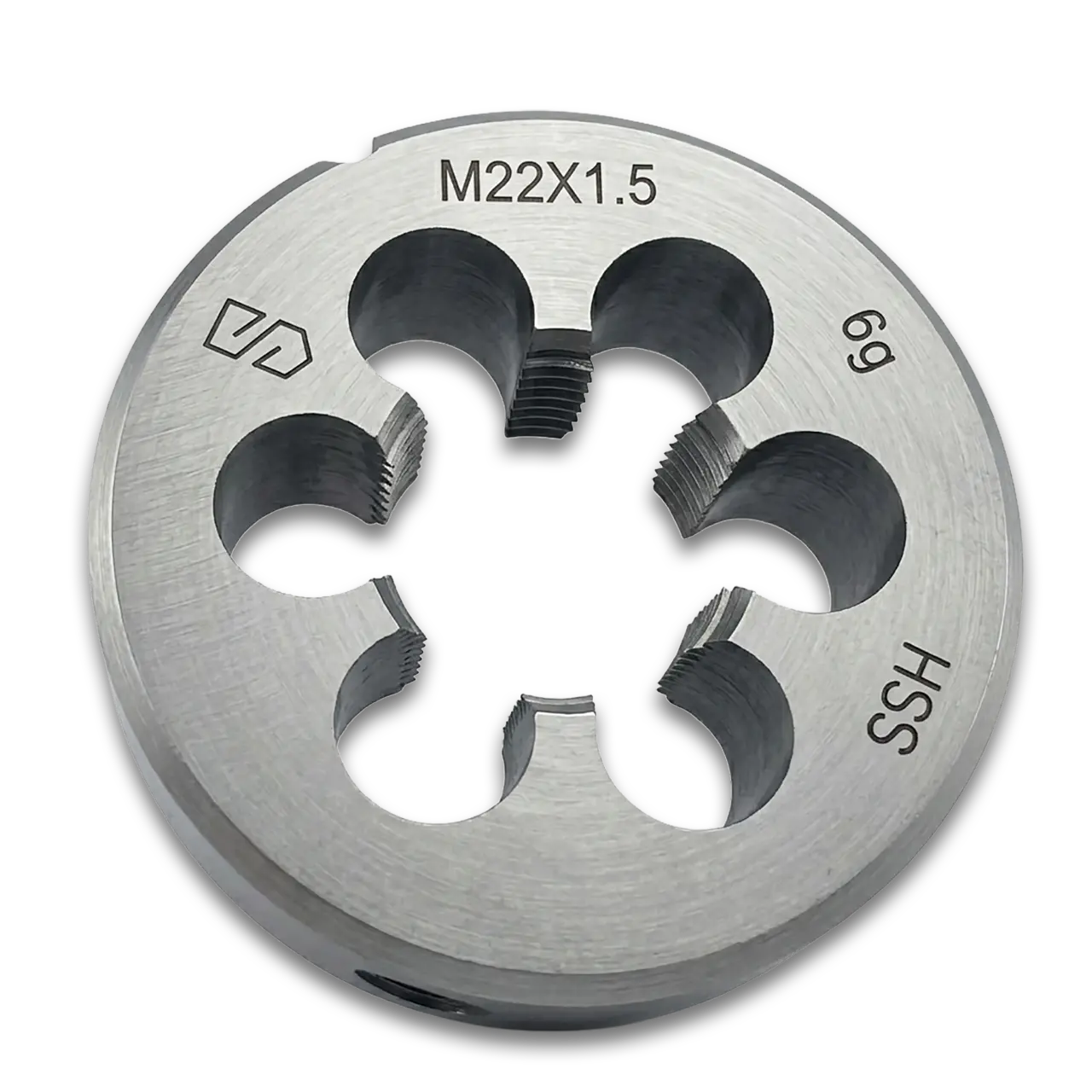 Плашка М22×1,5 HSS 6g DIN223 Form B