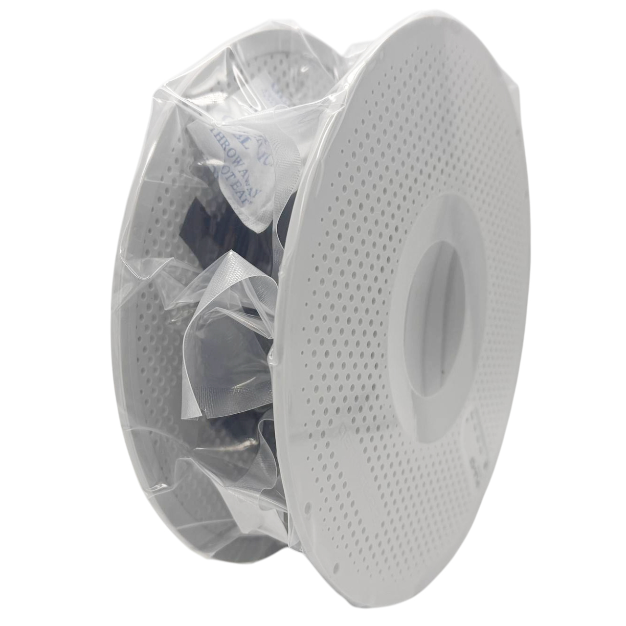 Котушка Bambu Lab Reusable Spool, багаторазова, зі 100г філаменту PLA-CF в комплекті, біла