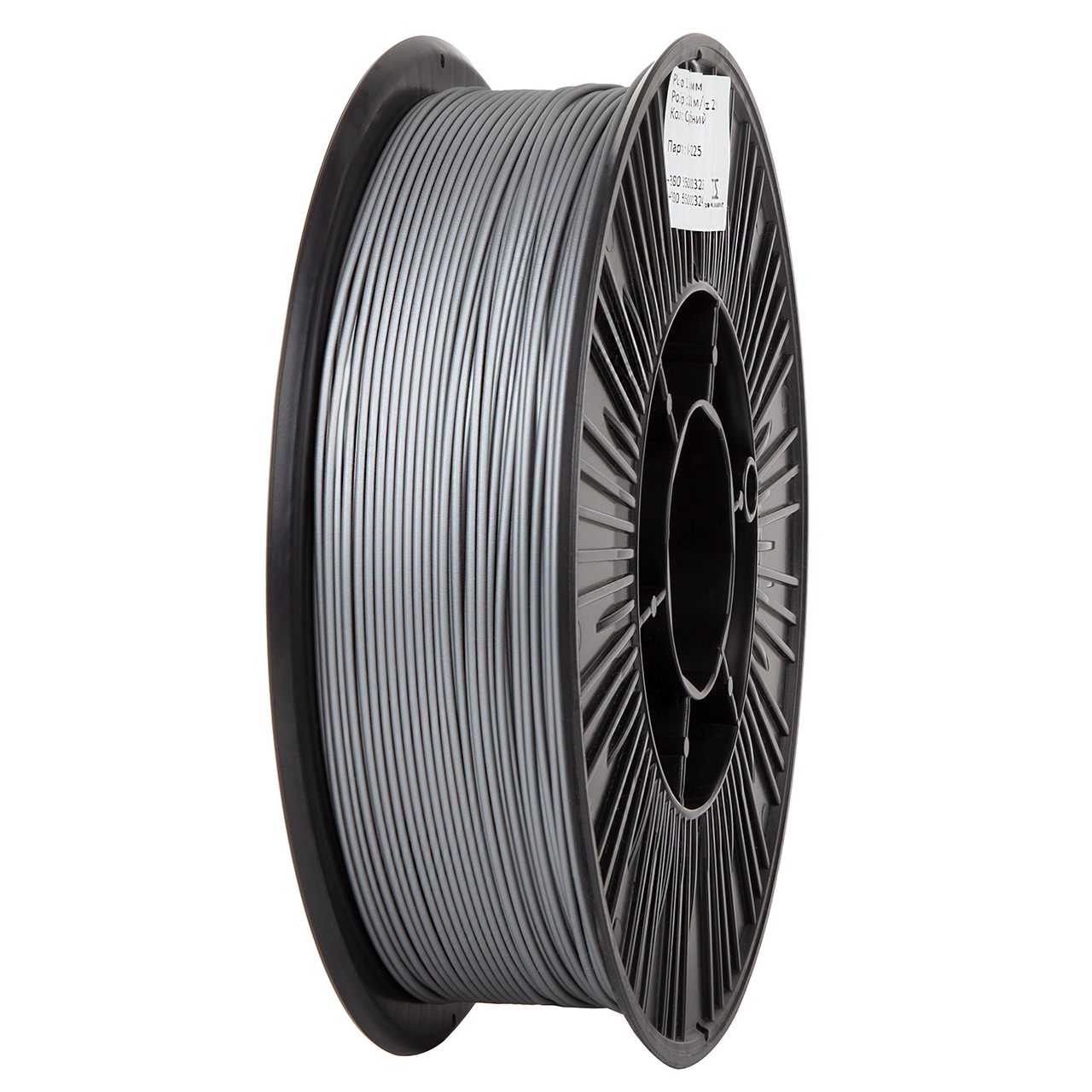 Філамент DSF PETG Grey, 1.75мм, 1кг, сірий