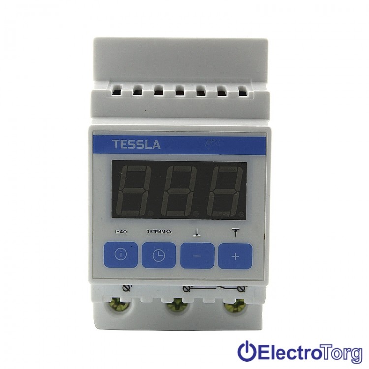 Реле напряжения D25 t-D25A (с термозащитой)Tessla