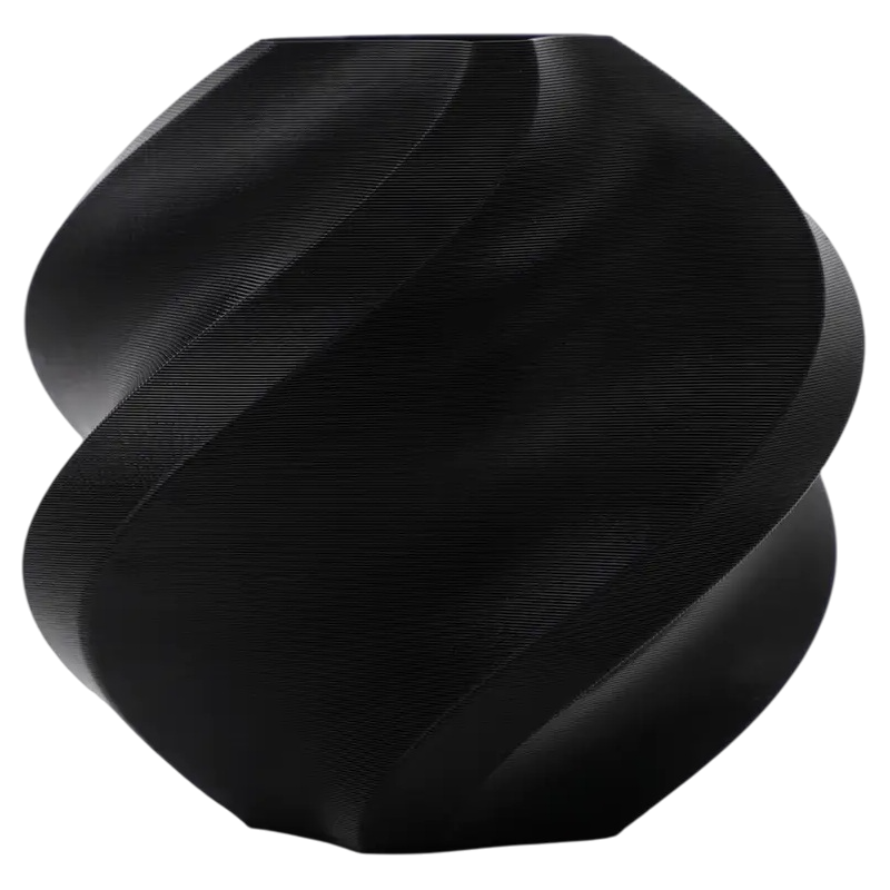 Філамент Bambu Lab ABS Black, 1.75мм, 1кг, без котушки, чорний