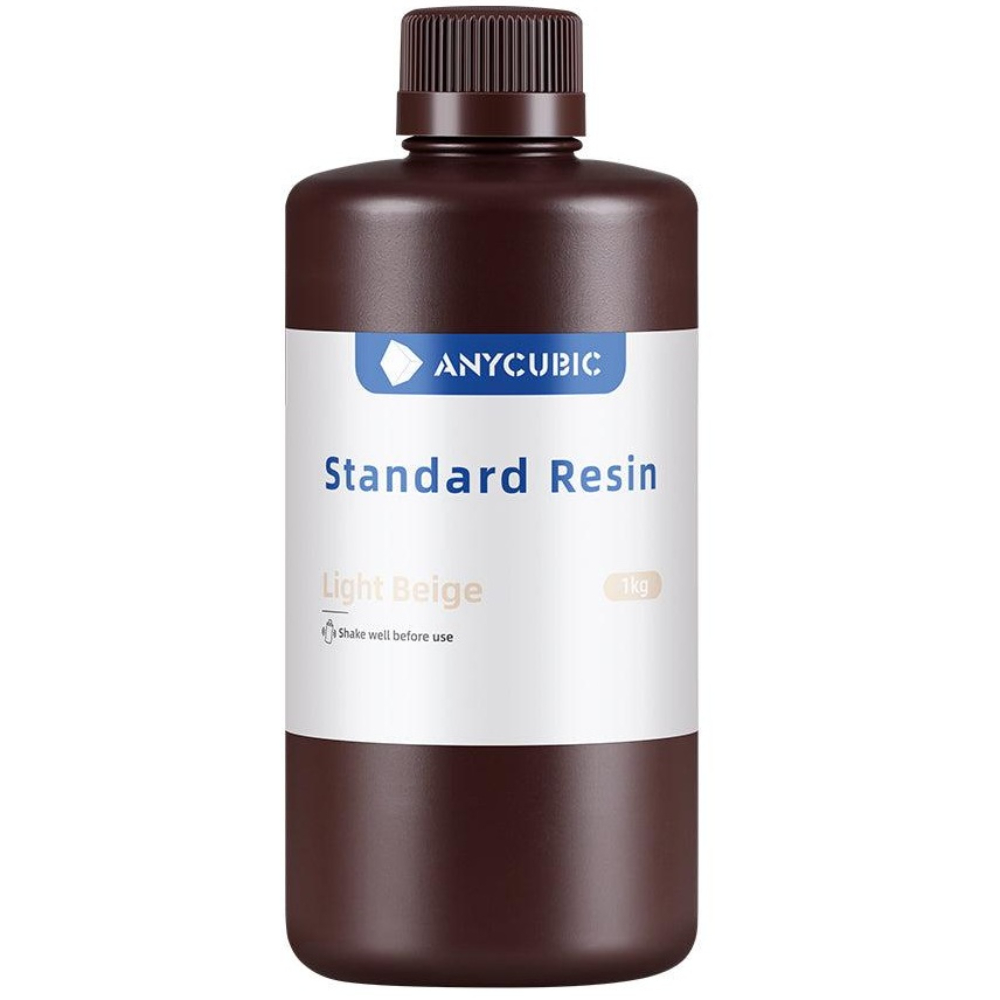 Смола фотополімерна Anycubic Standard Resin, 1кг, світло-бежева