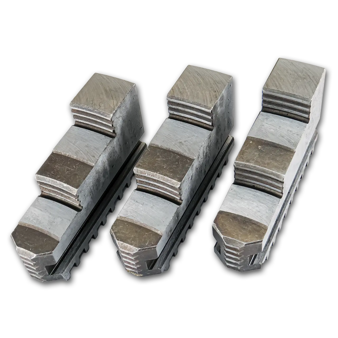 Кулачки зворотні 250 мм, крок-10мм (105х28х63), нетермо