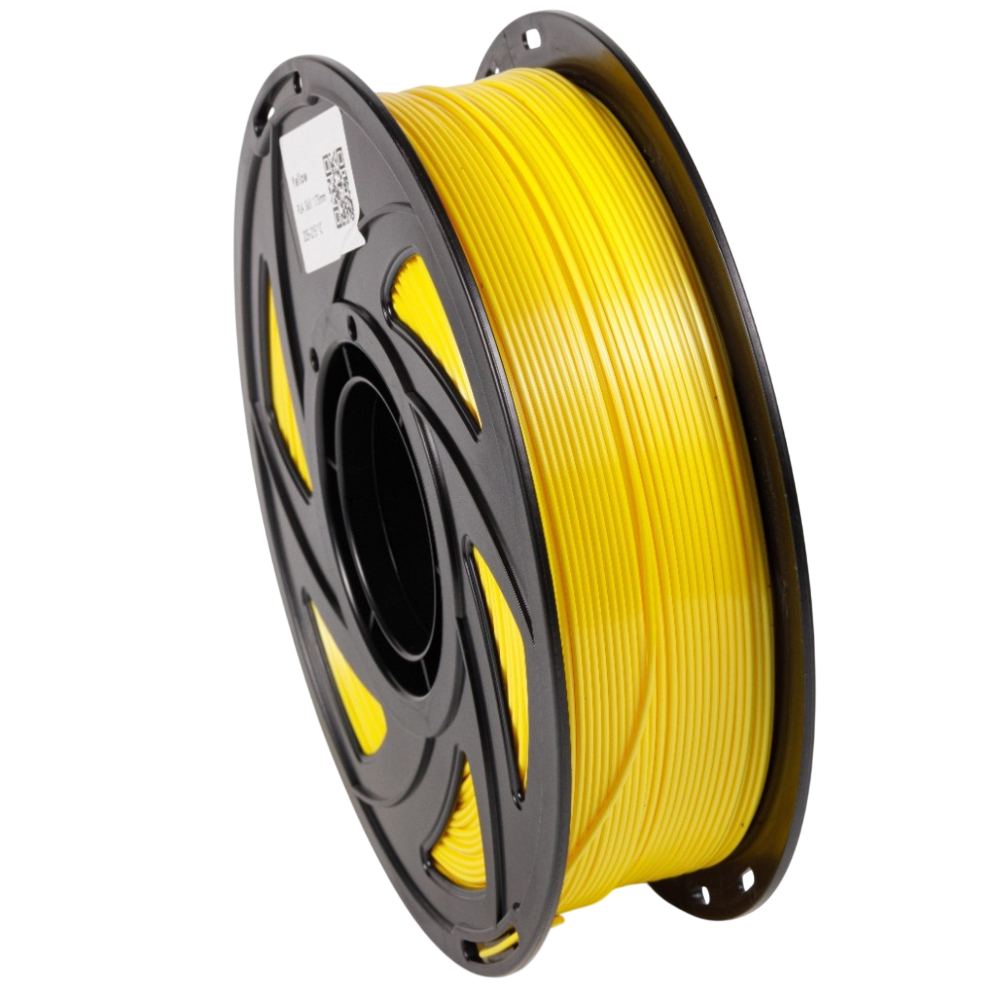 Філамент UA3D PLA Silk Yellow, 1.75мм, 1кг, жовтий