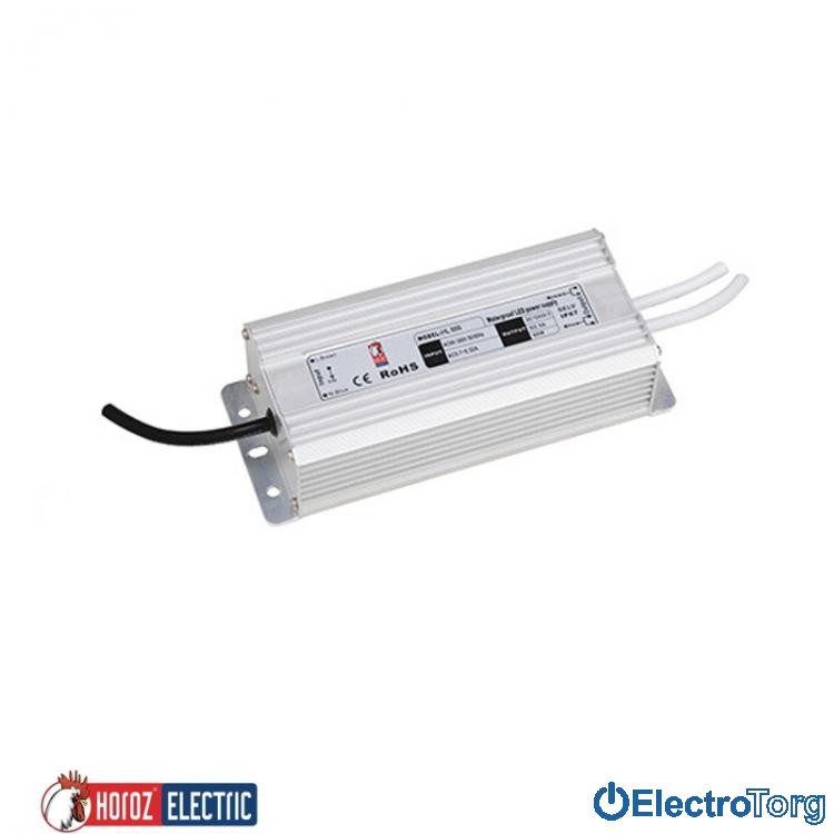 Блок питания для Led ленты "Vesta-60" 60W 5,0А ІР65 12V HOROZ ELECTRIC