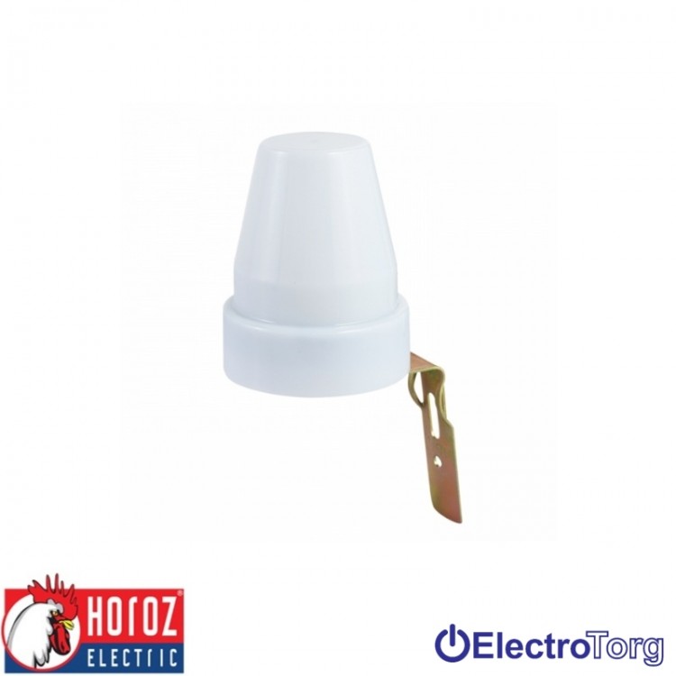 Датчик сумерек серии "FLEX" 10А Horoz Electric