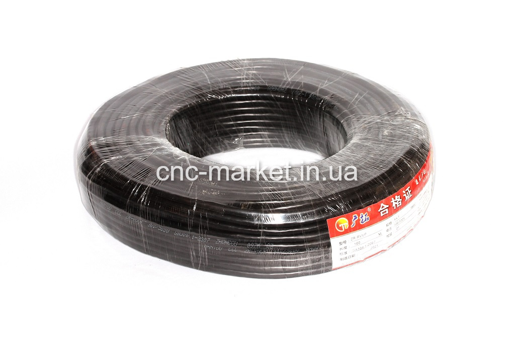 Кабель экранированный ZR-RVVP 4×0.5 mm²