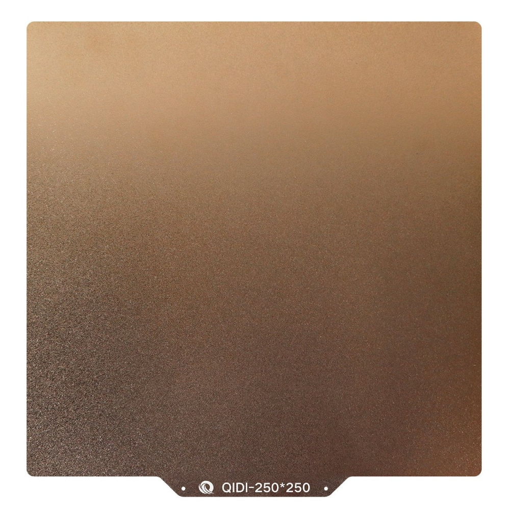 Пластина QIDI Q1-Pro, 250*250 мм, текстурована, двостороннє PEI покриття, (оригінал, Q1PRO026)