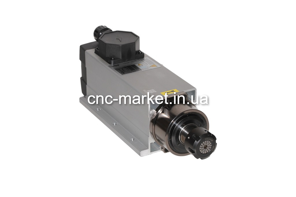 Шпиндель HQD GDF46-18/3.5 с воздушным охлаждением 3.5 кВт ER25 (220V)