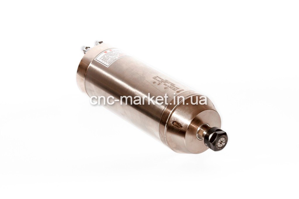 Шпиндель по камню GDZ-100-260-3.2B с водяным охлаждением 3.2 кВт (380V 12000-24000) ER20