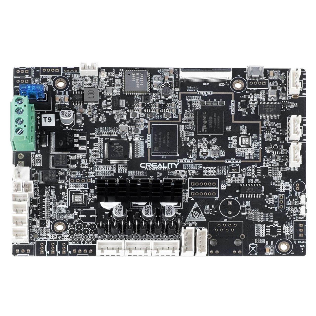 Материнська плата для Creality K1C, CR4CU220812S12_32Bit_TMC2209_X2000E (оригінал, 4002020069)
