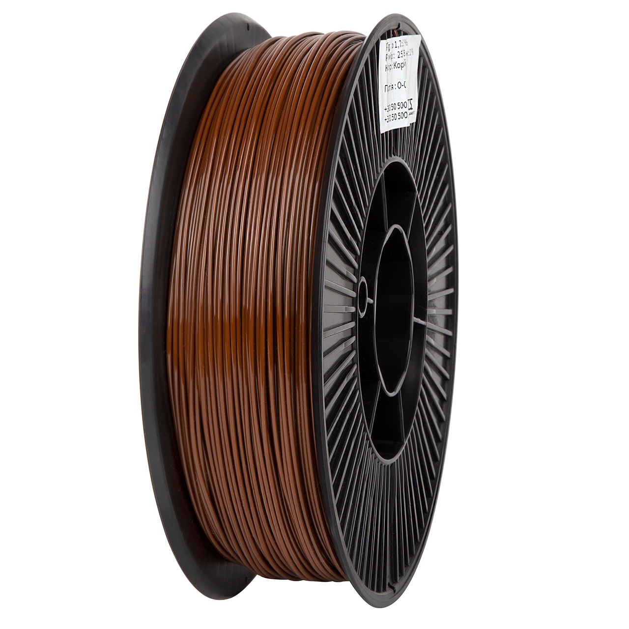 Філамент DSF PETG Brown, 1.75мм, 1кг, коричневий