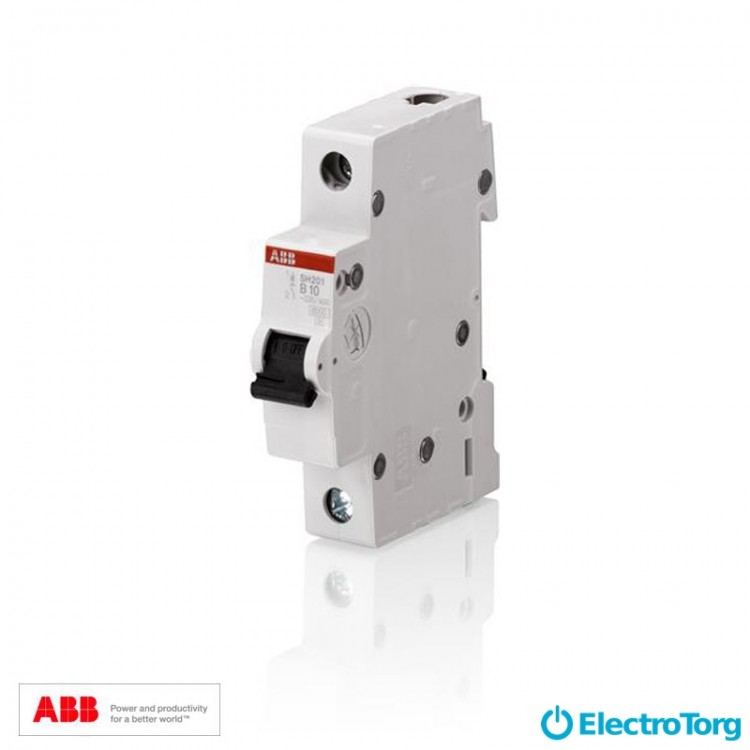 Автоматический выключатель SH 201-B16/1полюс 16А ABB