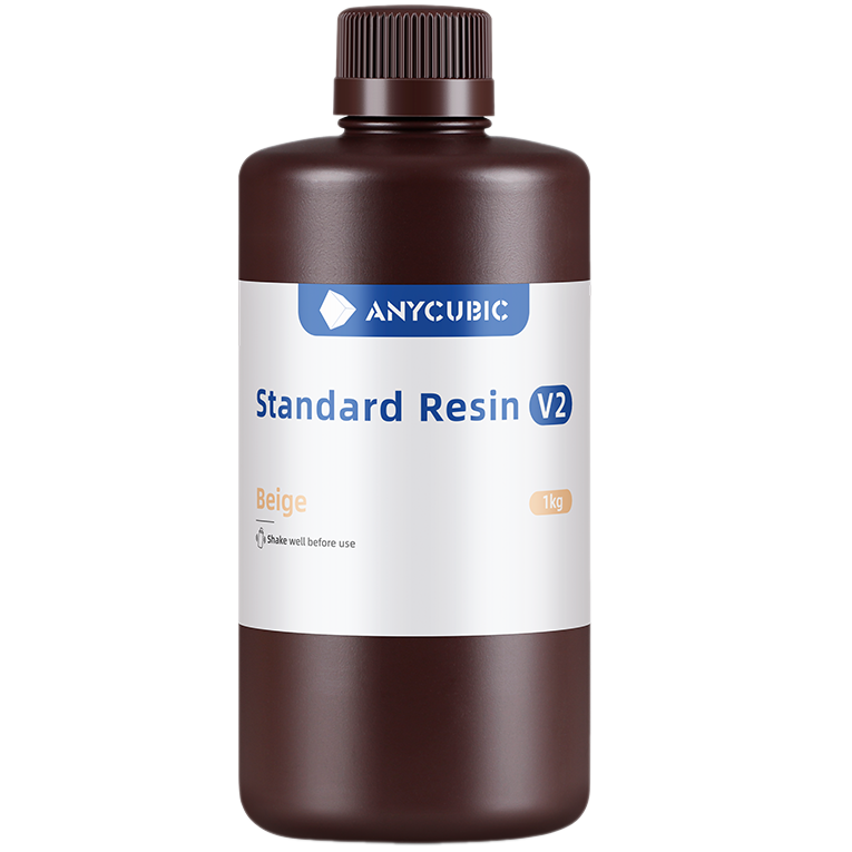 Смола фотополімерна Anycubic Standard Resin V2, 1кг, бежева