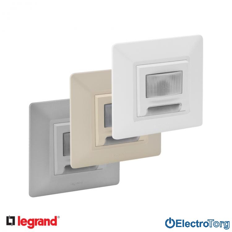 Датчик движения с подсветкой в сборе Valena LIFE Legrand