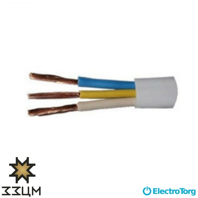 Кабель ШВВП (0.38) 3х1 ЗЗЦМ Electro Cable Group (ECG)