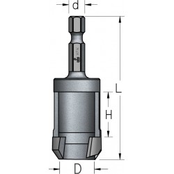 Пробочник з шестигранним хвостовиком D9,5 Z1 MNS0954