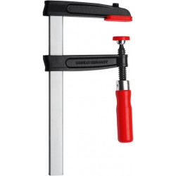 Струбцина з ковкого чавуну Bessey 160x80 з дерев'яною ручкою TGRC16