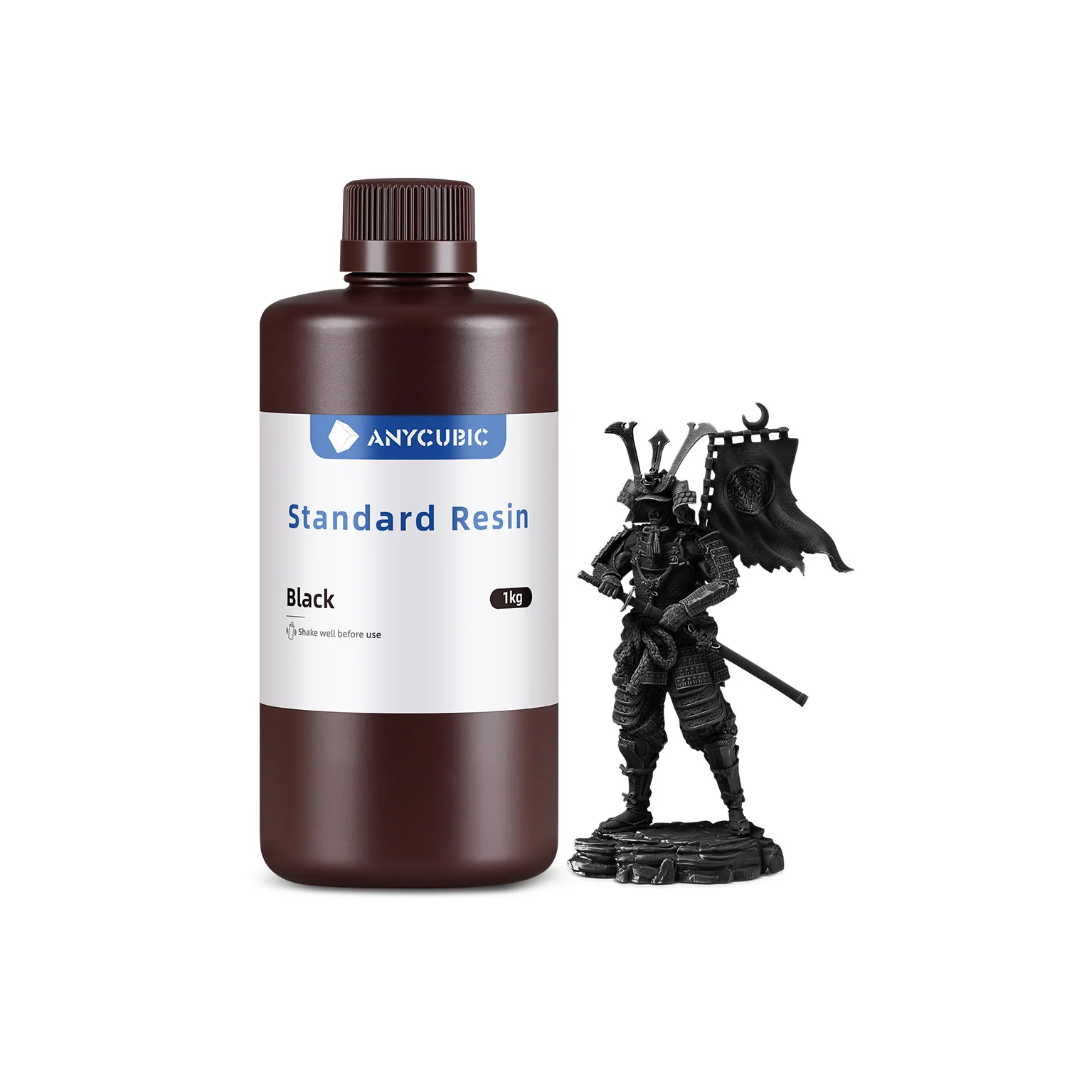 Чорна базова смола Anycubic 1кг | Anycubic Basic Black resin 1kg