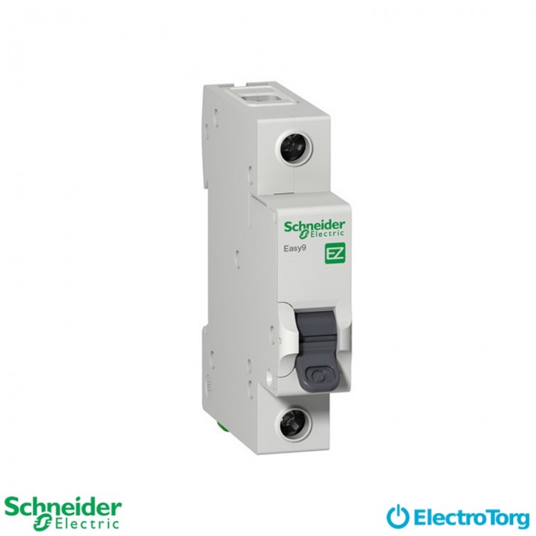 Автоматический выключатель 1-полюсный 25А С, промышленная серия Easy9 Schneider Electric