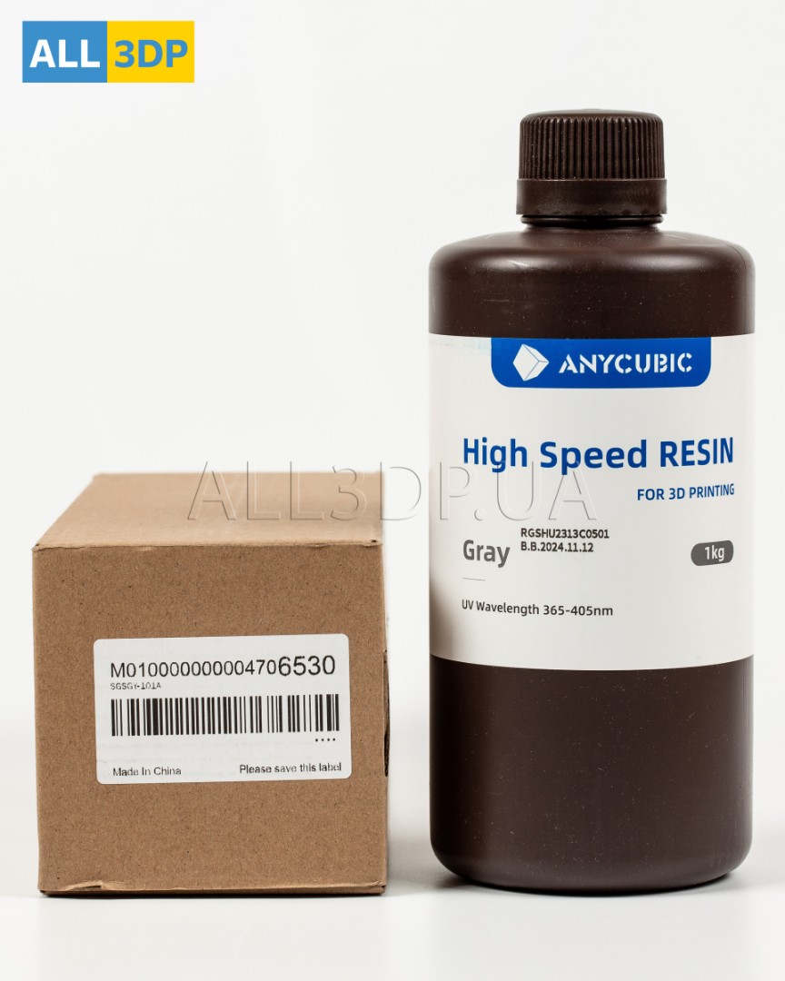 Високошвидкісна фотополімерна смола Anycubic High Speed Resin