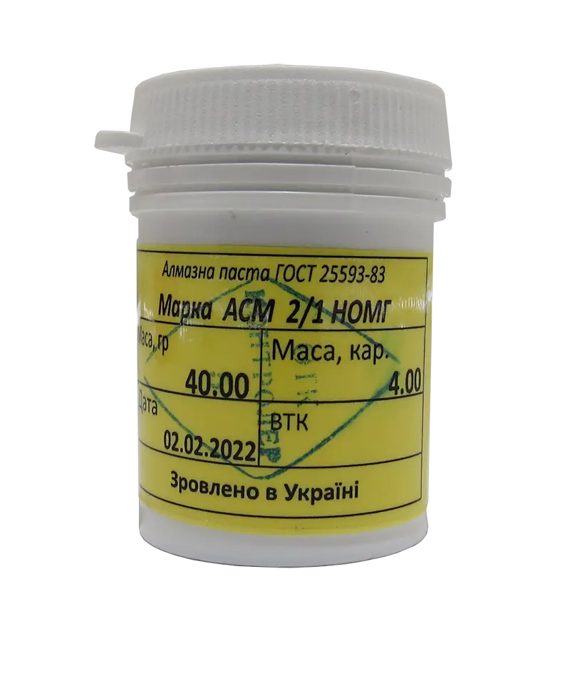 Алмазна паста АСМ 2/1 НОМГ (40г)