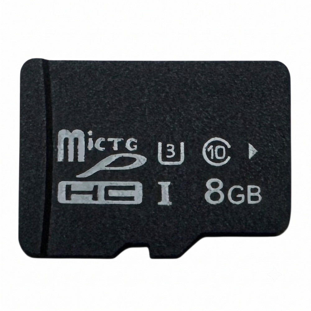 Карта памяти micro-SD HC 8Gb, Speed Class U3, (OEM High-End C10U3)