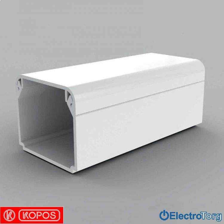 Кабель-канал белый 30х25 Kopos (Копос)
