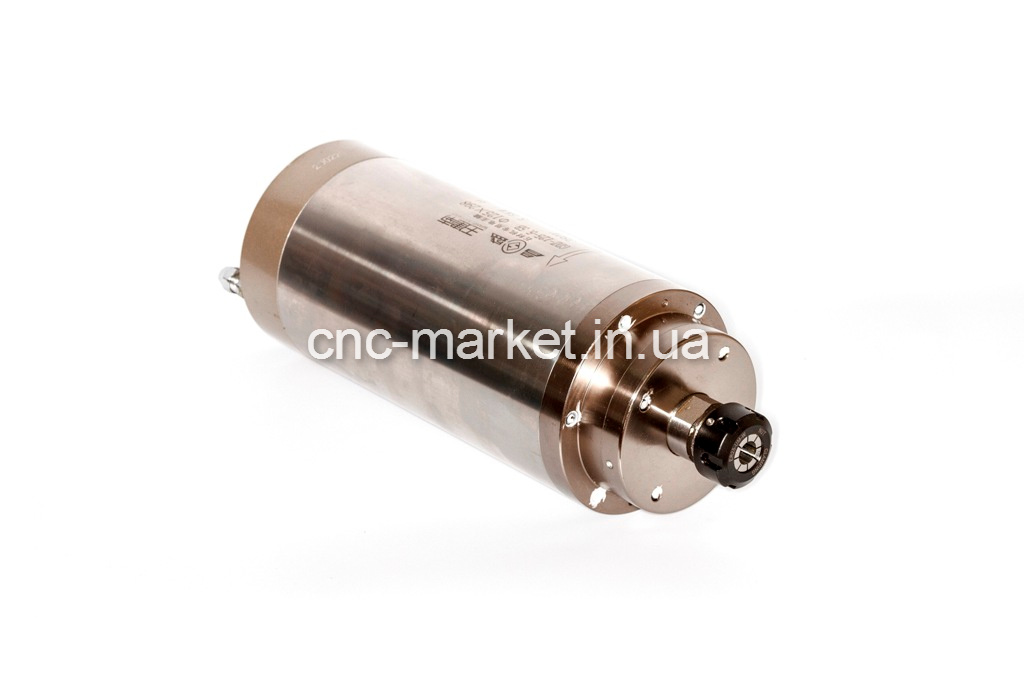 Шпиндель GDZ 125-5.5 с водяным охлаждением 5.5 кВт (380v) ER25