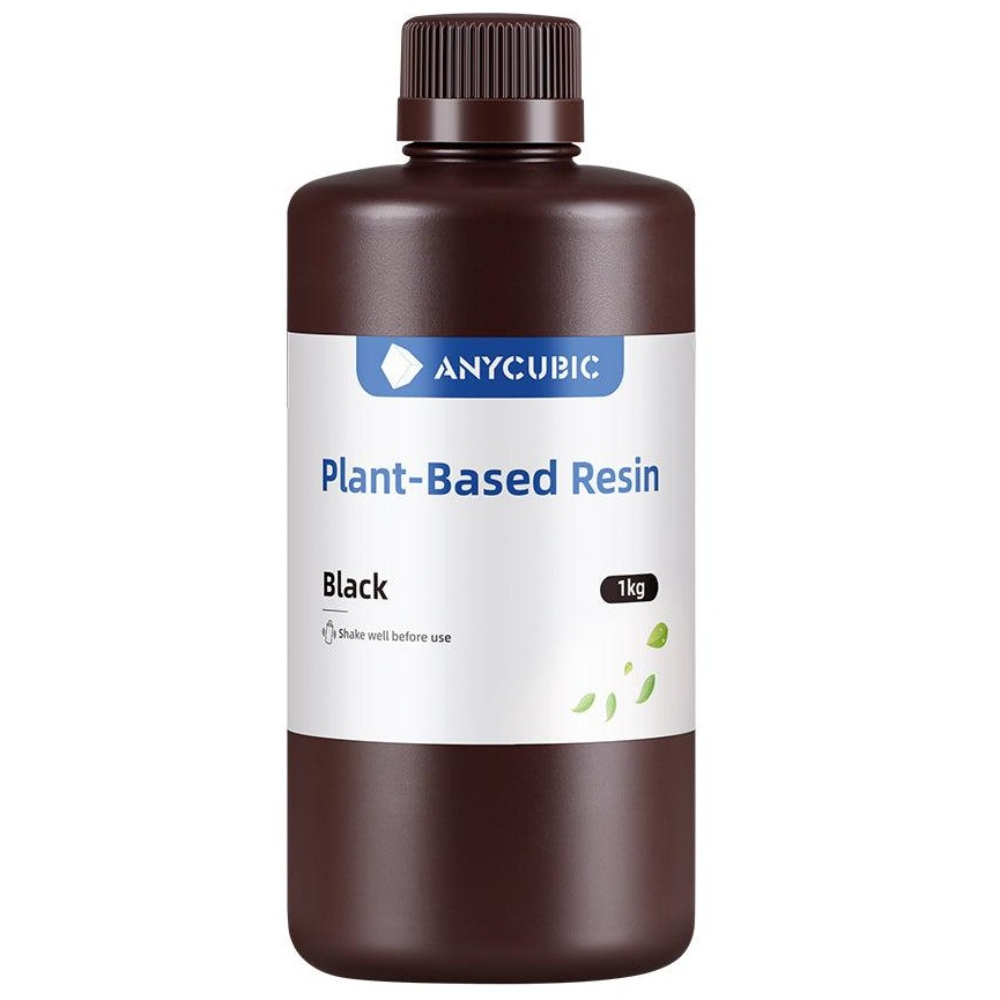 Смола фотополімерна Anycubic Plant-Based UV Resin, 1кг, чорна