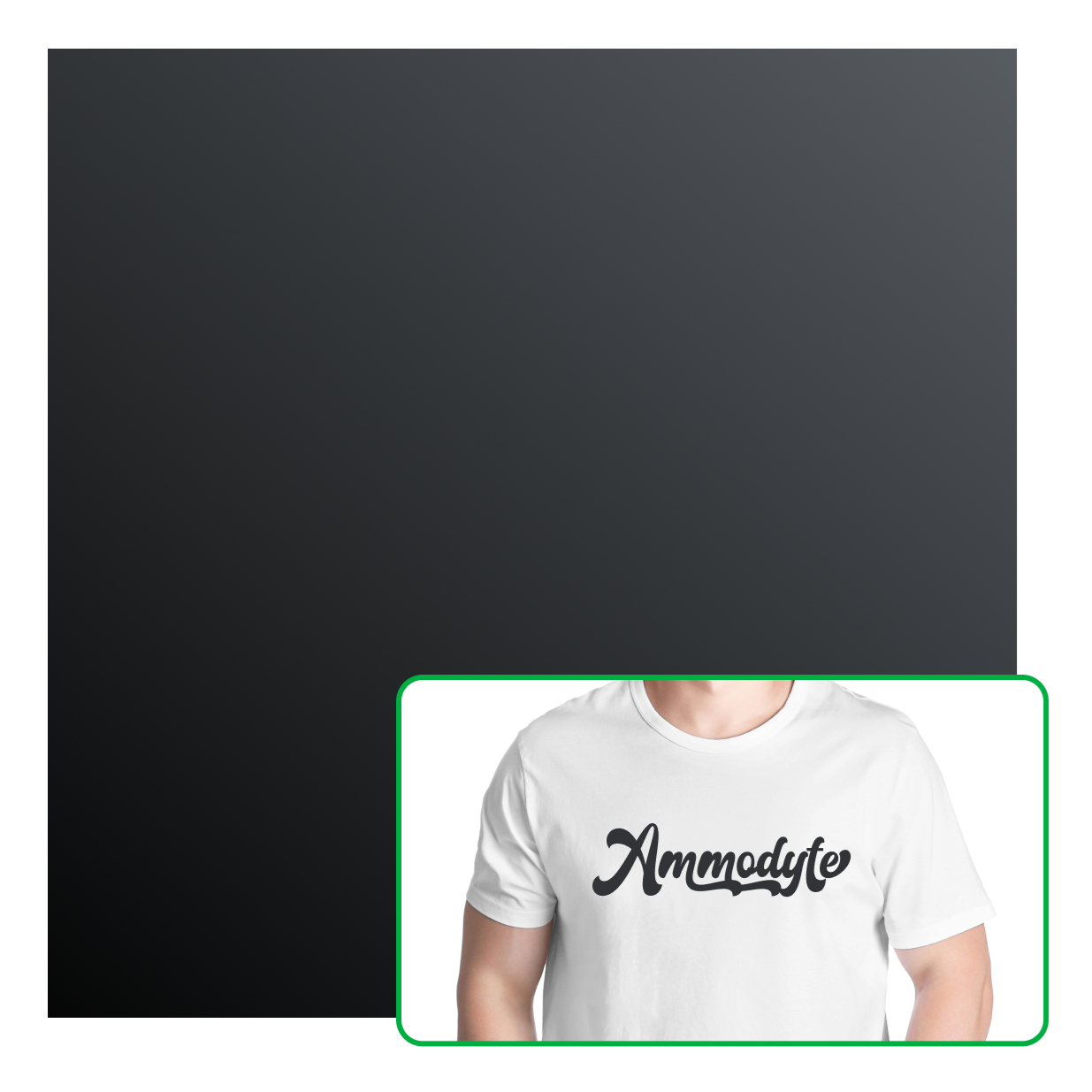 Вініловий лист Bambu Matte Heat Transfer Vinyl Sheet, 300*300 мм, чорний, 10 шт.