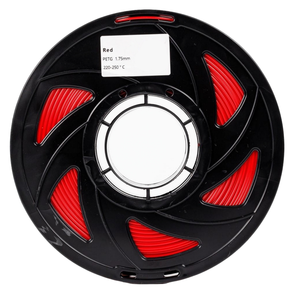 Філамент UA3D PETG Red, 1.75мм, 1кг, червоний
