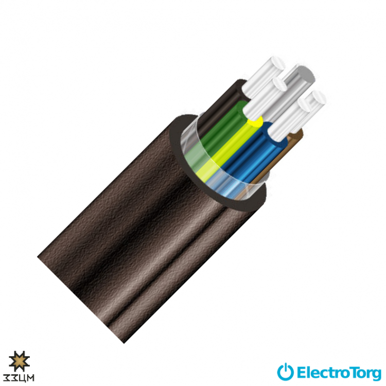 Кабель АВВГ 5х240 ЗЗЦМ Electro Cable Group (ECG)