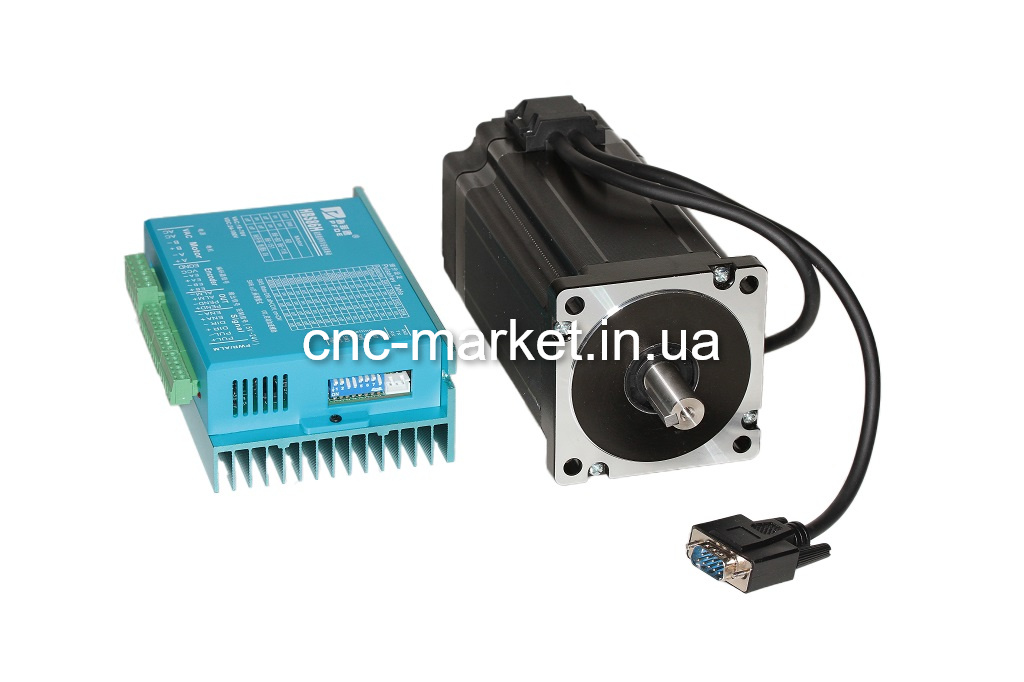 Шаговый двигатель 86HSE12N-B32 с гибридным серводрайвером HBS86H