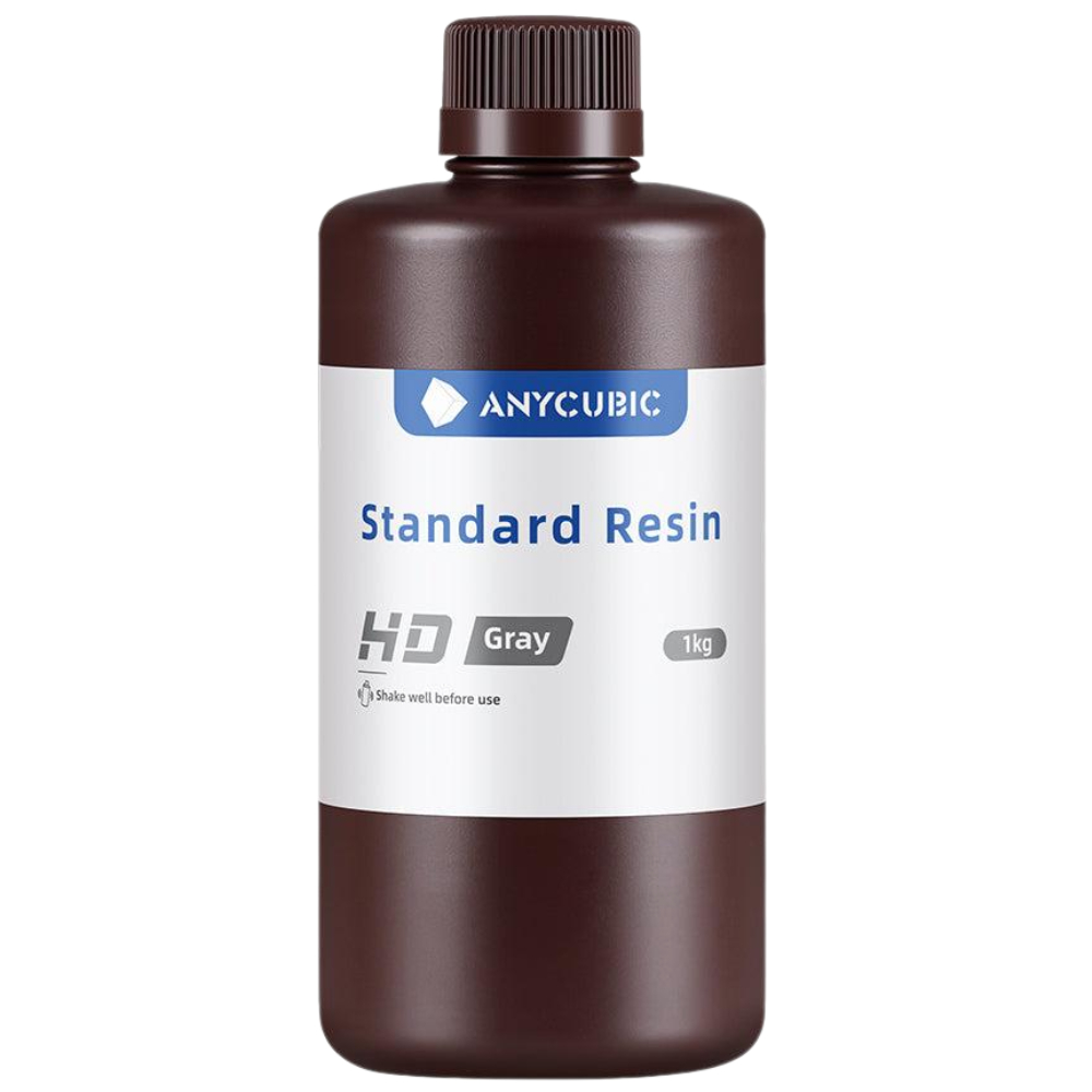 Смола фотополімерна Anycubic Standard Resin HD, 1кг, сіра