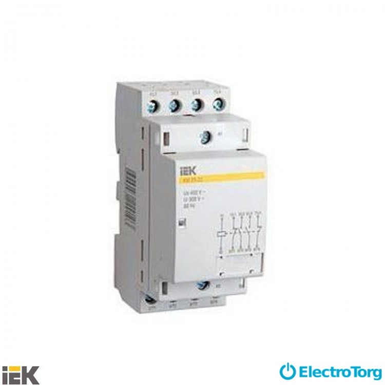 Контактор модульный КМ20-22 AC ИЭК (IEK)
