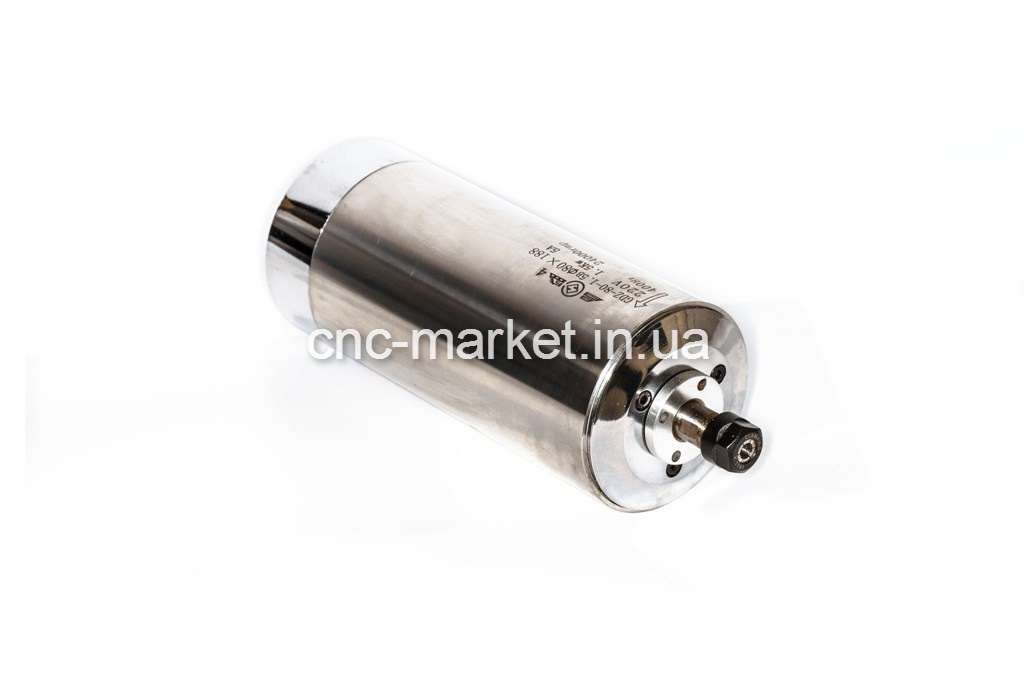 Шпиндель GDZ 80-1.5-188 с водяным охлаждением 1.5 кВт ER11